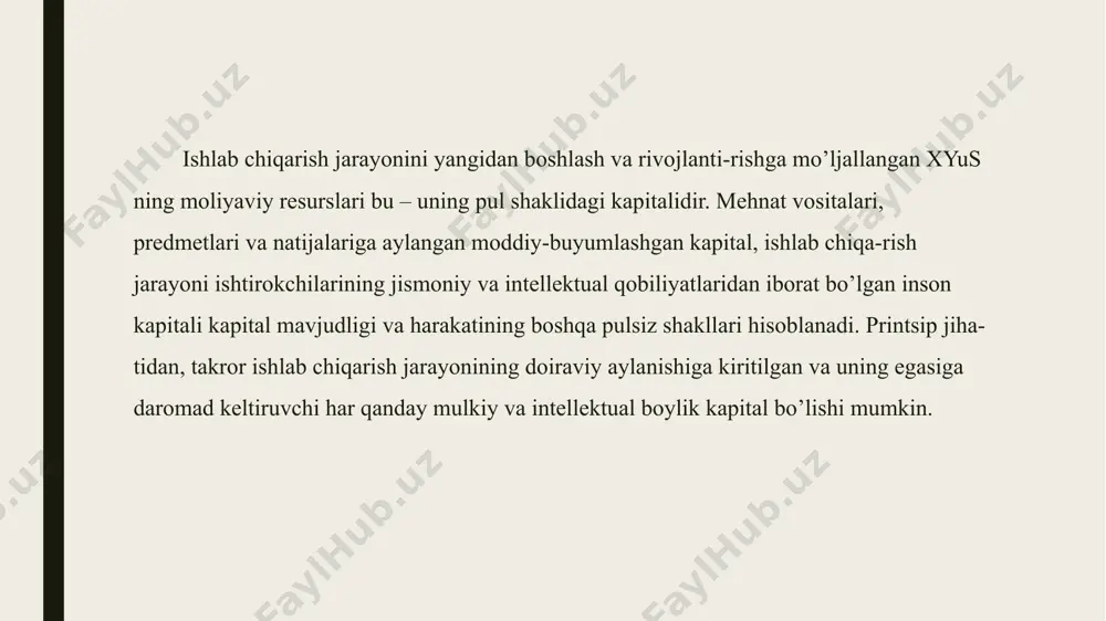xo'jalik yurituvchi subyektlarning moliyaviy resurslari va kapitali - Page 3
