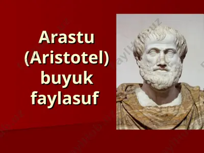 arastu (aristotel) buyuk faylasuf — PPT