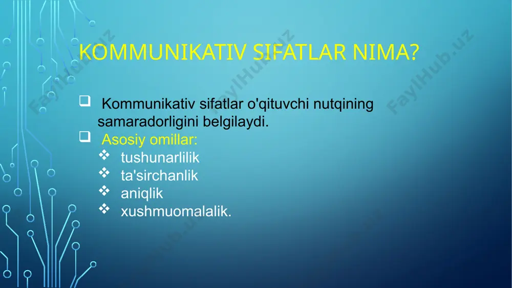 "o'qituvchi nutqining asosiy kommunikativ sifatlari" - Page 3