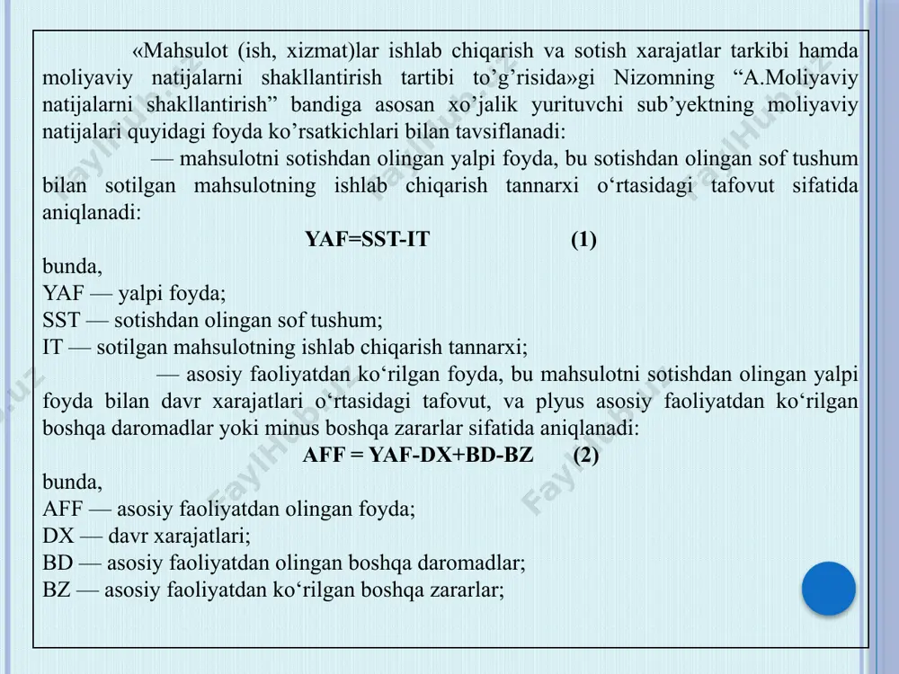 yaviy natijalarni tasnif etishni bayon qilib berishdan iborat. bha 348-guruh talabasi: qurbonova guzal jalol qizi. image2.png image3.png image4.png image5.jpeg /docprops/thumbnail.jpeg