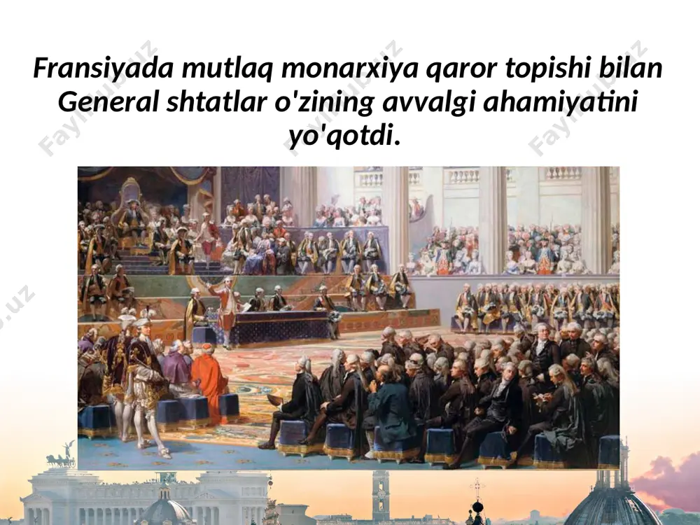 fransiyada mutlaq monarxiya. 8- sinf - Page 3