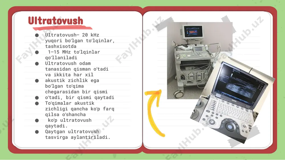 ultratovushni olish va unitibbiyotda qo'llanilishi - Page 5