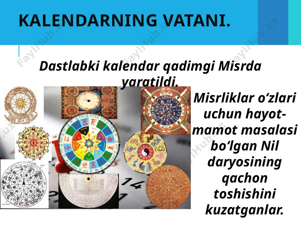 zamonaviy kalendarlar va ularning vujudga kelishi - Page 5