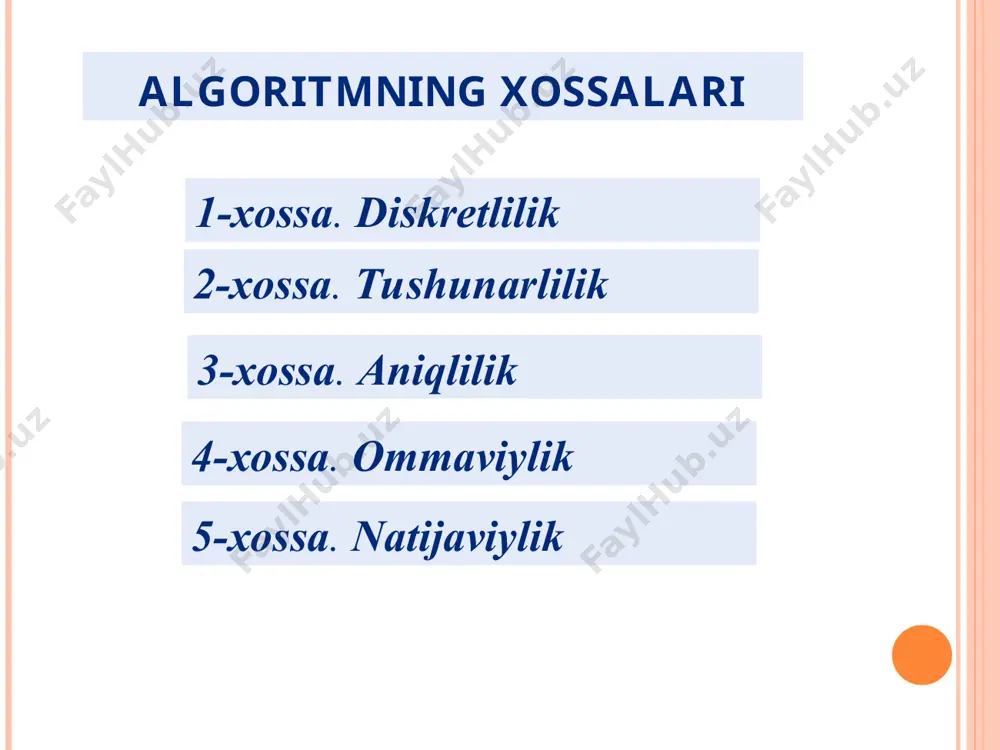 algoritmlash asoslar. algoritmlarni grafik tasvirlanishi (blok-sxema) - Page 5