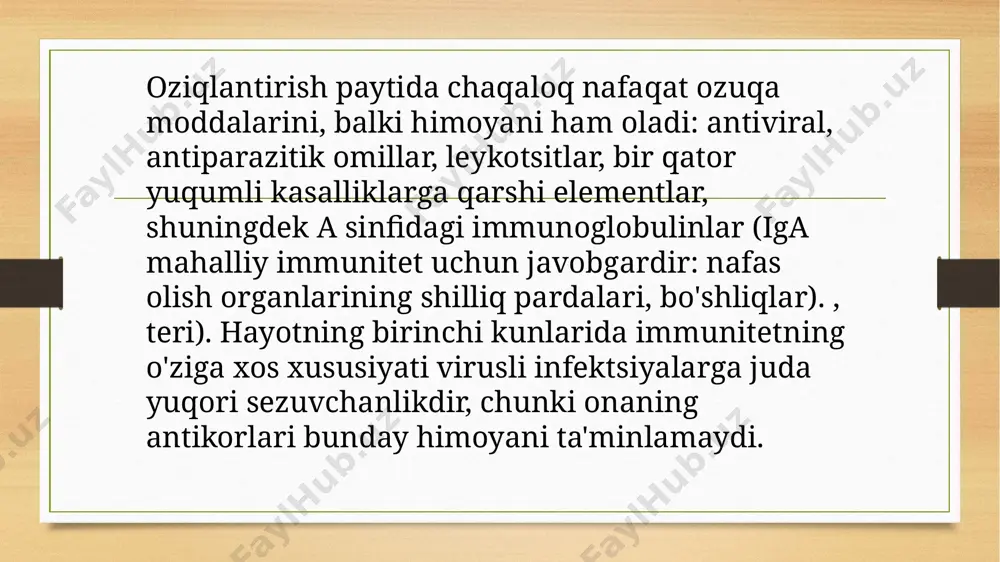 immunitet tizimining shakllanishi va yoshga bog‘liq o‘zgarishlari - Page 5