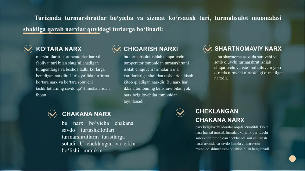 turoperatorlar va turagentlarning narx siyosati - Page 3