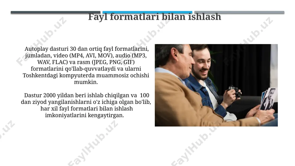 autoplay dasturi va uning imkoniyatlari bilan tanishish - Page 5
