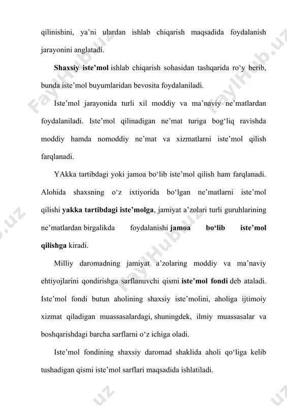 ste’mol qilinmaydigan qismi hisoblansa, soliqlar to‘langandan keyingi daromad shaxsiy jamg‘armani aniqlab beradigan asosiy omil bo‘lib chiqadi. har yilgi haqiqiy iste’mol miqdori va soliqlar to‘langandan keyingi daromad o‘rtasidagi farq shu yildagi jamg‘arma miqdorini aniqlaydi. iste’mol va jamg‘arma hajmi hamda unga ta’sir ko‘rsatuvchi omilar o‘rtasidagi bog‘liqlik iste’mol va jamg‘arma funksiyasi deyiladi. bu funksiyalarni bayon etishda klassik iqtisodchilar va keynschilarning nuqtai nazarlari farqlanadi. klassik iqtisodchilarning fikriga ko‘ra, kishilar o‘z mablag‘larini qo‘shimcha daromad keltirgan taqdirda jamg‘armaga yo‘naltirishga harakat qiladilar. shunga ko‘ra, banklarning real foiz stavkasi qanchalik yuqori bo‘lsa, ularning jamg‘armaga qiziqishlari shu qadar kuchli bo‘ladi, ya’ni jamg‘arma real foiz stavkasining o‘sib boruvchi funksiyasi hisoblanadi. aholi daromadlari iste’mol va jamg‘arma mablag‘larining yig‘indisidan iborat ekan, real foiz stavkasining o‘sishi bilan iste’mol kamayib, pasayishi bilan esa ko‘payib boradi. boshqacha aytganda, klassik iqtisodchilar fikriga ko‘ra iste’mol real foiz stavkasining pasayib boruvchi funksiyasi hisoblanadi. j.m.keyns klassik iqtisodchilarning bu fikrlariga qarshi chiqib, uy xo‘jaliklarining iste’mol sarflari real foiz stavkasiga u …