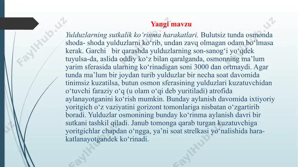 yoritgichlarning sutkalik ko‘rinma harakatlari - Page 5