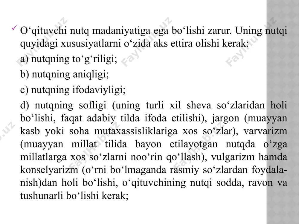 o‘qituvchining kasbiy va shaxsiy sifatlarini rivojlantirish - Page 5