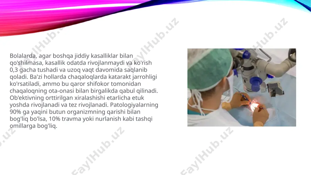kataraktaning zamonaviy kanservativ va xirurgik davolash usullari - Page 4