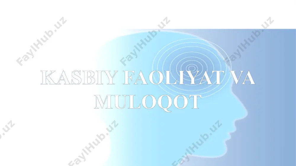 kerak bo'lgan narsalarga sarflang, foydali bo'ling va buning evaziga e'tirof va shaxsiy mamnuniyat hissini oling. bu haqiqatan ham butun insoniyat uchun muhimdir. jamiyatda bo'lish, odamlar orasida bo'lish va his-tuyg'ularini, fikrlarini, g'oyalarini ifoda etish uchun odam muloqotga muhtoj. muloqot hamma joyda uchraydi, u yoki bu odam qaerda bo'lmasin, kasbning qaysi sohasida bo'lmasin, har doim odamlar bilan uchrashish, ularga ko'rsatma berish yoki aksincha, ularning g'oyalarini qabul qilish kerak. muloqotning 2 turi mavjud: og'zaki. bu odamlar o'rtasidagi aloqa so'zlar, jumlalar orqali yuzaga keladigan aloqa. bu biz har kuni, og'zaki yoki yozma ravishda murojaat qilmoqdamiz, lekin u yoki bu tarzda tovushlarni so'zlarga aylantiramiz va ulardan har birimizning fikr va g'oyalarimizni aks ettiruvchi butun bayonotlarni yaratamiz. og'zaki bo'lmagan. ushbu turdagi muloqotda o'z his-tuyg'ularini ifodalash vositasi og'zaki bo'lmagan harakatlarning bir turi, masalan, imo-ishoralar, mimika, odamning holati, qarashlari, intonatsiyasi, suhbatdoshga nisbatan hududiy joylashuvi va masofasi va boshqalar. og'zaki bo'lmagan aloqa vositalarining kontseptsiyasi va turlari o'rganish uchun etarlicha …