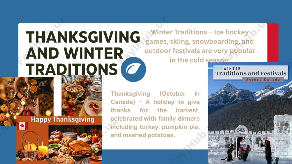 discovering canada: cuisine, traditions, and culture shock - Page 3