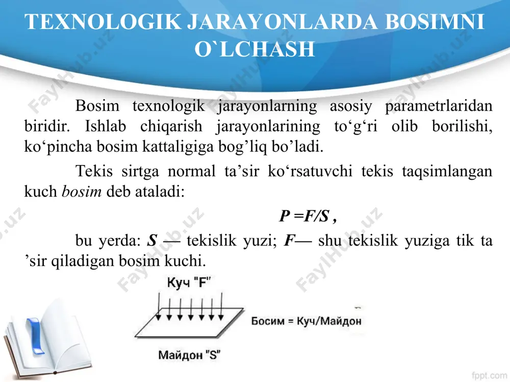 (bosimlar farqini) o’lchaydi. e’tiboringiz uchun rahmat!!!