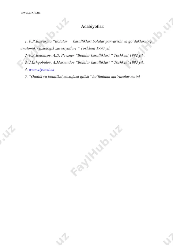 bolalar va o`smirlarda ruhiy asabning buzilishi - Page 5