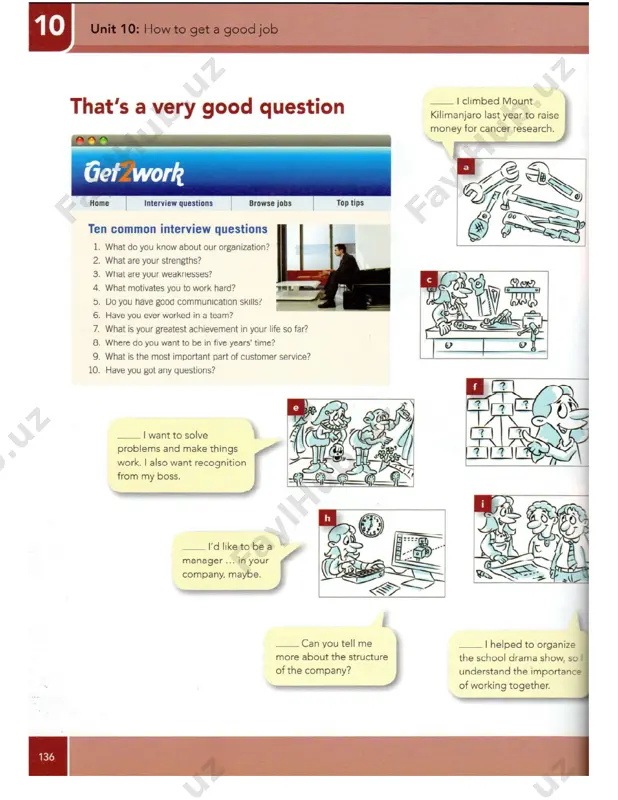 ten common interview questions - Page 2
