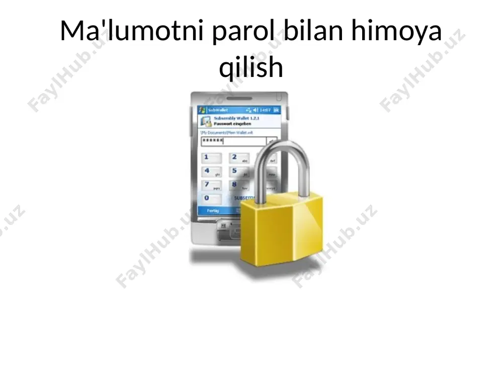 parolini o'zgartirmagan. 2009 yilgi ma'lumotlarga ko'ra, eng mashhur parol hali ham "1234". ikkinchi o'rinda "12345678" joy olgan, bu xakerlarning 14 foizini tashkil qiladi. shu ikki parolni taxmin qilish orqali xakerlar o‘tgan yili bank hisoblaridan bir necha million dollar o‘g‘irlashgan. eng mashhur parollardan ba'zilari orasida "qwerty" va "azerty" (tegishli tugmalar ingliz va frantsuz tillarida so'zlashuvchi mamlakatlar uchun klaviaturaning yuqori chap qismida qatorda joylashgan), shuningdek, bolalarning ismlari va ularning tug'ilgan sanalari kiradi. . pokemon ” va “matrisa” parollari 5% hollarda, “ parol ” va “password1” parollari esa yana 4% hollarda buzib kirishga imkon berdi. microsoft rahbari bill geyts 2006 yilda o'zining nutqlaridan birida an'anaviy parollarning o'limini bashorat qilgan edi, chunki ular ma'lumot xavfsizligini tegishli ishonchlilik bilan ta'minlay olmaydi. an'anaviy parolni almashtirish uchun biometrik kirishni boshqarish tizimlari istiqbolli. parolni buzish parolni himoya qilish uchun quyidagi usullar qo'llaniladi : parolni topish. parolni taxmin qilish. lug'at hujumi. to'g'ridan-to'g'ri ro'yxatga olish usuli . dasturiy ta'minot xatcho'plaridan …
