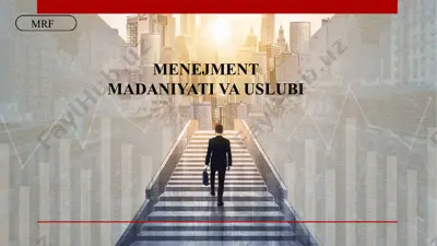 menejment madaniyati va uslubi — PPTX