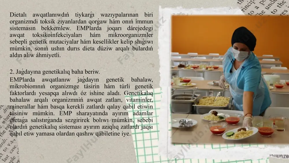 emplarda dieta awqatlanıw shólkemlestiriw - Page 4