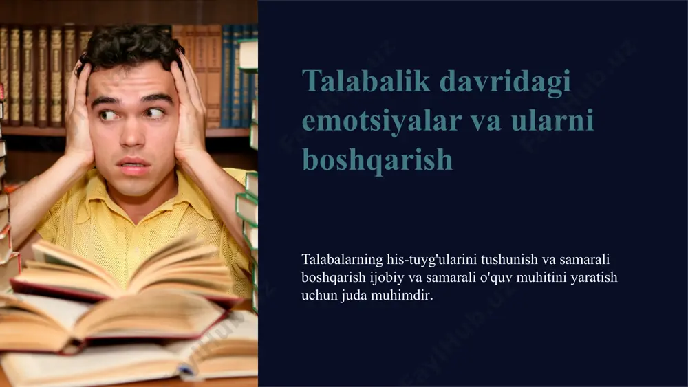 talabalik davridagi emotsiyalar va ularni boshqarish - Page 3