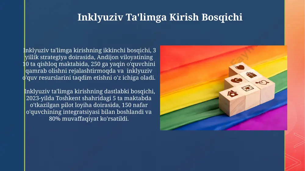 inklyuziv ta’limga jalb qilish bosqichlari - Page 5