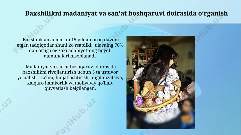 xalq og'zaki ijodi va baxshichilik an'analari - Page 4