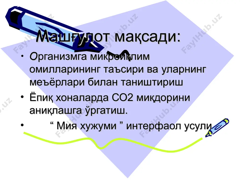 umumiy gigiena kafedrasi - amaliy mashg'ulot - Page 3