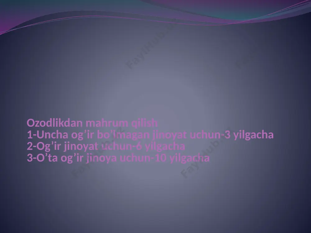 voyaga yetmaganlar javobgarligining o’ziga xos xususiyatlari - Page 5