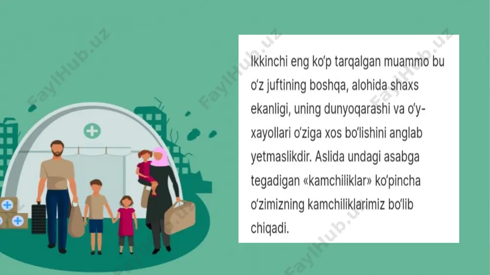 oilaviy munosabatlarning buzilishi nikoh ajrimlari - Page 5