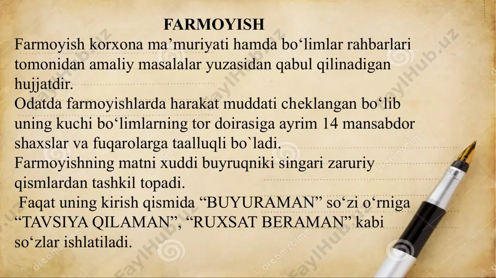farmoyish hujjatlari - Page 3