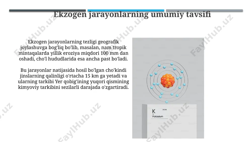endogen va ekzogen jarayonlar geokimyosi - Page 3