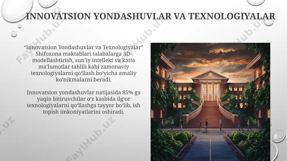 shifoxona maktablarining ta'lim imkoniyatlari - Page 4