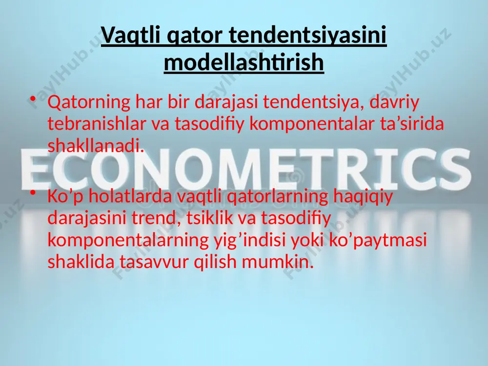 vaqtli qatorlarni regression tahlili - Page 5