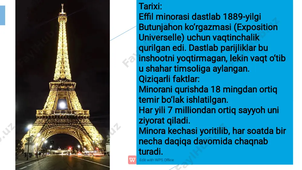 eﬃl minorasi (tour eiffel) - Page 5