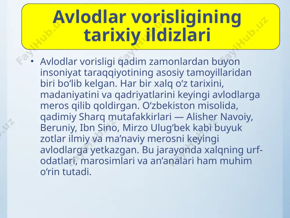xalq tarbiyasi va avlodlar vorisligi - Page 5