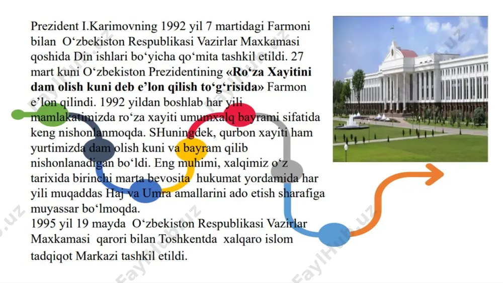"o’zbekistonning eng yangi tarixi’’ fanidan taqdimot - Page 5