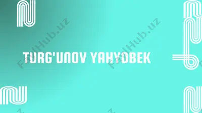 korxona boshqaruvi haqida taqdimot — PPTX