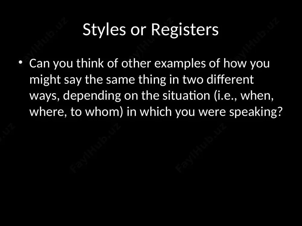 so many more for women? language and gender – marked and unmarked forms one striking fact about the asymmetry between male and female terms in many languages is that when there are male/female pairs, the male form is unmarked and the female term is created by adding a suffix to it: prince / princess count / countess actor / actress host / hostess hero / heroine etc. is this true in the languages you know? language and gender – generic ‘he’ the unmarked, or male terms used to serve as general terms: ‘all men are created equal’ ‘the brotherhood of man’ ‘everyone must pick up for himself.’ in the past generation, this area of language has changed quite a bit: mankind > people, manpower > personnel, mothering > nurturing, to man > to operate, mailman > postal worker, fireman > firefighter, etc. ‘everyone must pick up for themselves.’ is this …