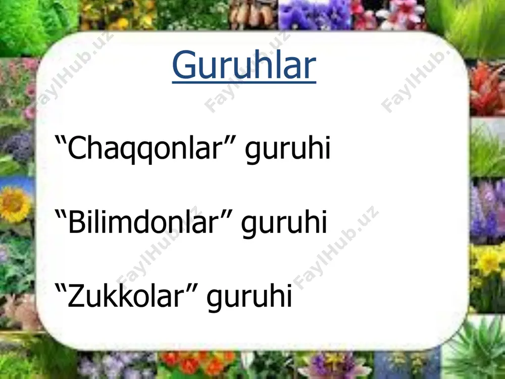 6 soni mavzusida ochiq dars taqdimoti - Page 4