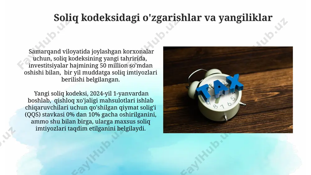 soliq imtiyozlari va yengilliklari - Page 5