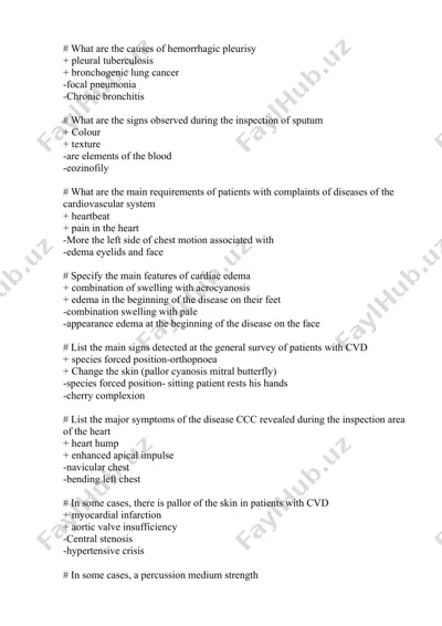 cardiovascular disease (cvd) symptoms — DOCX