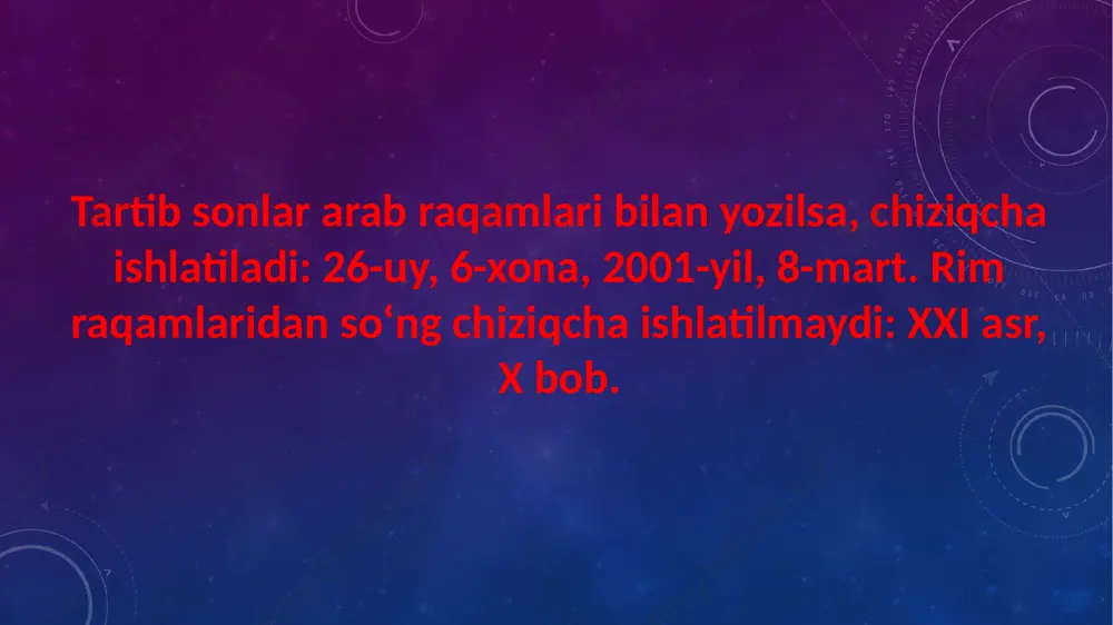 o'zbek adabiy tilida chiziqcha bilan yozish - Page 5