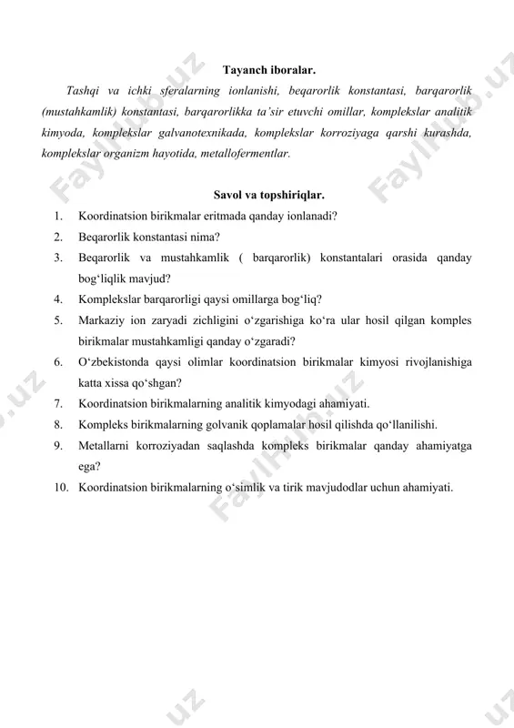 kompleks bırikmalarning ahamiyati - Page 4