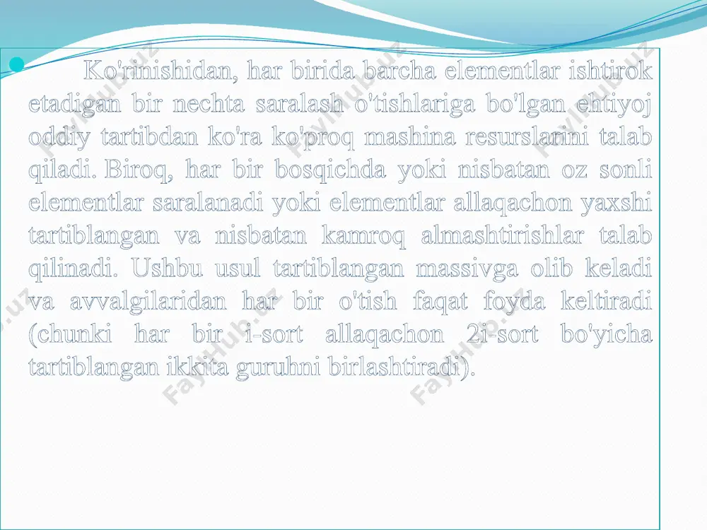 "algoritimlar va malumotlar strukturasi" - Page 5