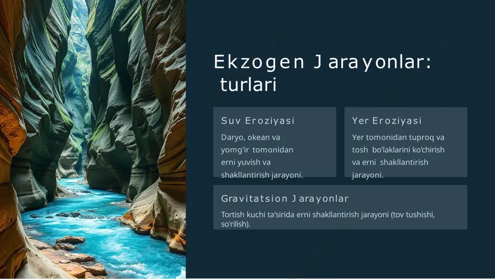 yer póstidadagi jarayonlar: ekzogen va endogen - Page 3