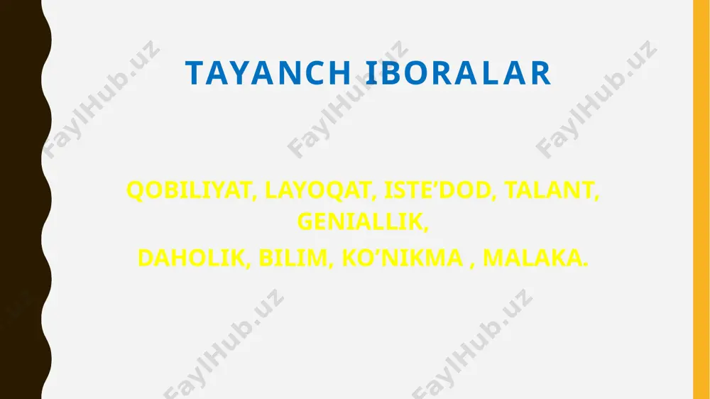 bioximigi s.gouz kishi qobiliyatining rivojlanishi uchun to`siqlar biologiyaga qaraganda ijtimoiy sharoitda ko`proqdir, deb uqtiradi. v.boven. ingliz psixologi, d.kidjin ham aynan shunday xulosaga kelib, tarbiyaning kishi intellektual rivojlanishiga hal qiluvchi ta`siri haqida fikr yuritiladi. ikkinchi konsepsiyaning vakillari qobiliyatni butunlay hayot va tarbiyaning ijtimoiy sharoiti belgilaydi deb uqtiradilar. masalan, gelvesiy o`z vaqtida tarbiya yordamida geniyni yaratsa bo`ladi, degan edi. rus olimi a.n. leont`ev ham o`zining funksional organlar nazariyasi bilan bu nazariyaga a.uxtomskiy asos solgan bo`lib, shunga o`xshash konsepsiyani yoqlaydi. masalan, tabiiy qobiliyatni muhitga bog`liq deb hisoblaydi. modomiki, ishchilarning bolalari ulg`ayadigan og`ir ijtimoiy muhitdagi kishilarning madaniy va intellektual rivojlanish darajasi past ekan. mutlaqo tabiiyki, bu bolalar ham o`z ota-onalarining rivojlanishi darajasidan o`tib keta olmaydilar deydi u. ko`zga ko`ringan rus psixologi s.l.rubinshteyn, a.n.leontevning konsepsiyasiga norozilik bildirdi. uning fikricha tug`ma iste`dod nishonalari bu reallikdir, uni rivojlantirish lozim. s.l.rubinshteyn a.n.leontev bolada juda erta seziladigan psixologik xususiyatlar zehn yoki dastlabki tabiiy xususiyatlardir. shuni aytib o`tish lozimki, b.m.teplov …