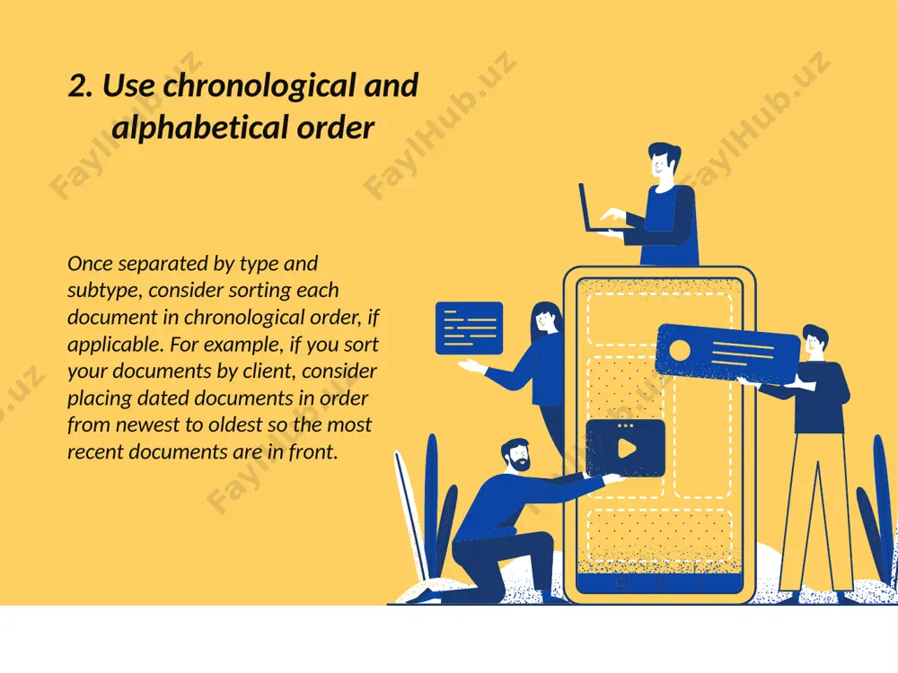 organization of work with documents - Page 5