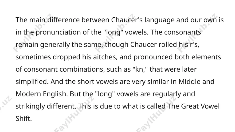 from a (in midland and southern dialects). for example: caru> care 'care', talu> tale 'tale', macian> maken 'make', wqrian> weren 'wear', stelan> stelen 'steal', specan> speken 'speak', hopian> hopen 'hope', smocian> smoken 'smoke'. the narrow vowels i and u remained as a rule unaffected by this change, and thus the difference between short i and long and also that between short u and u retained its quality as a phonemically relevant feature. in a few words, however, the narrow vowels were also lengthened in open syllables, and the narrow vowels were widened in the process, thus, ь^ё, u>o, as in wikes> wekes 'weeks', yfel> ifel> evel 'evil', dures> dores 'doors'. this change mainly occurred in the northern dialect; it partly also affected the east midland dialect. development of other vowels. oe e, ë, i, ï, o were unchanged in me: cf. bettre, tellan> tellen , ‘tell’, cëpan> këpen ‘keep’, tëp> …