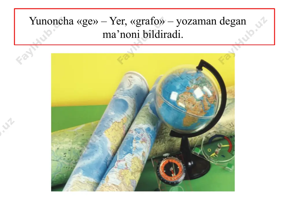 geografiya nimanio‘rganadi? - Page 5
