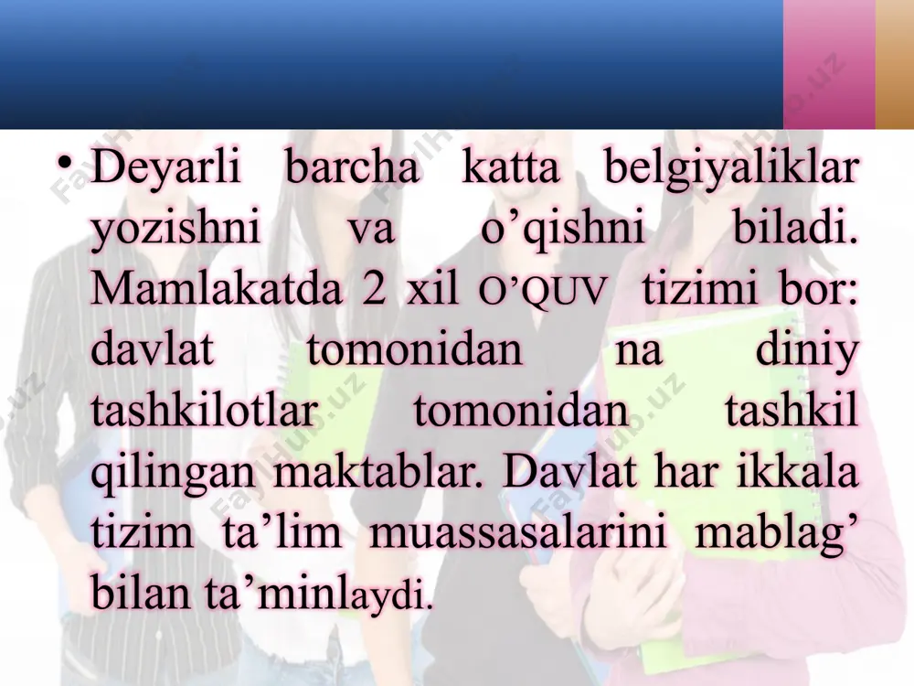 belgiya ta’lim tizimi - Page 4